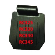 Pair Of Removable Side Footrests For Reclining Komoda Wheelchairs