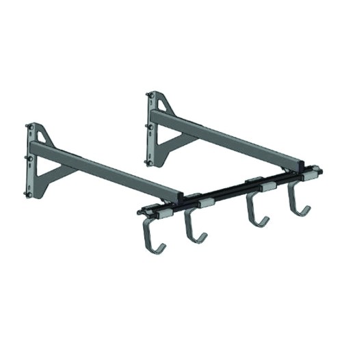 Wall bike rack - Bike Box Storage Bbs Wall Mounted Bike Rack For 4 Bikes