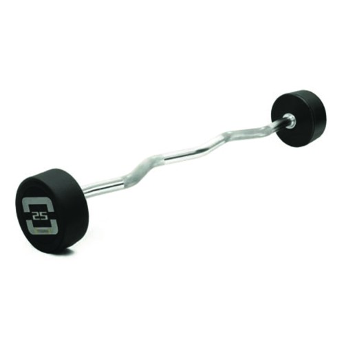 Barbells - Preloaded Contoured Barbell Gym Training