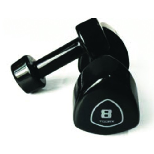 Handlebars - Vinyl Dumbbell With Triangle Head For Muscle Training
