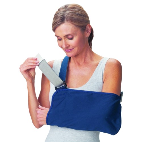 Arm braces - Arm Brace Blue Vogue Post-trauma Cast Brace
