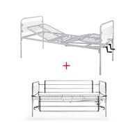  Orthopedic Disabled Hospital Bed A5132 Complete With Fold-down Sides