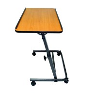 Folding Bedside Table With Wheels  