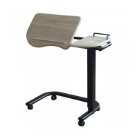 Hospital Bedside Table With Double Fixed And Tilting Top
