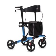Sparta Folding Rollator Walker With Seat, Basket And Brakes