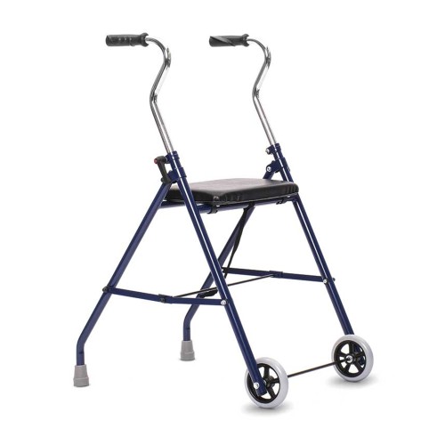 Rollator Walkers - London Folding Rollator Walker For The Elderly And Disabled With 2 Wheels