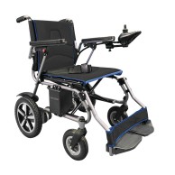 Simple Electric Wheelchair For Disabled People With Folding Backrest