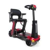 Smarty Folding Electric Scooter For The Elderly, 4 Wheels, Red