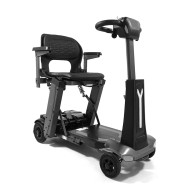 Smarty Folding Electric Scooter For The Elderly, 4 Wheels, Grey