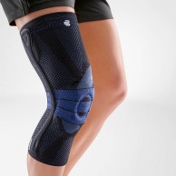 Genutrain P3 Black Left Volleyball Knee Brace With Patellar Guide