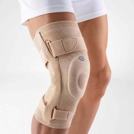 Genutrain S Beige Left Knee Brace With Lateral Stabilizing Stays