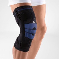 Genutrain S Black Right Knee Brace With Lateral Stabilizing Stays