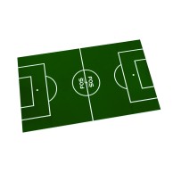 Cardboard Under Glass Playing Field For Fas Table Football
