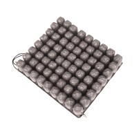 10cm High Air Bubble Anti-decubitus Cushion In Rubber And Pvc With 2 Valves