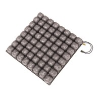 Anti-decubitus Cushion With Air Bubbles, 6 Cm High, Made Of Rubber And Pvc With 1 Valve