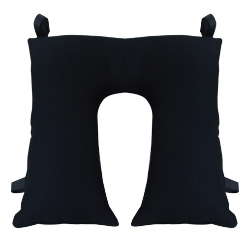 Anti-decubitus cushions - Easy Horseshoe Anti-decubitus Cushion Made Of Silicone Hollow Fibre