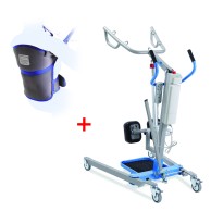 Muevo Up Electric Patient Lift For Disabled People + Harness