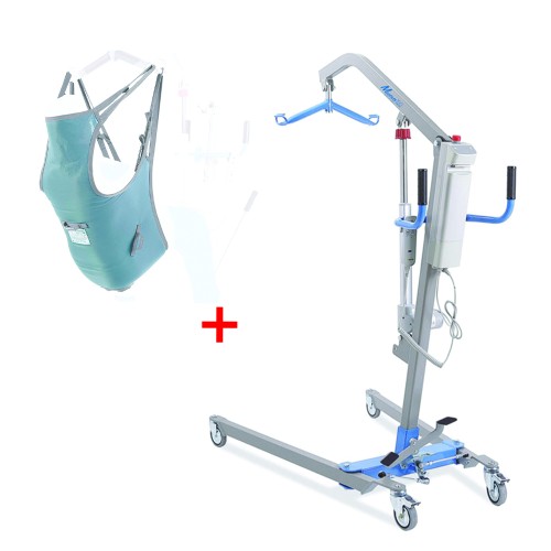 Lifters and verticalizers - Muevo P 150kg Electric Patient Lift + Harness