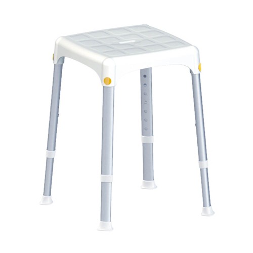 Bath and shower chairs - Lux Height-adjustable Shower Stool For Disabled And Elderly People