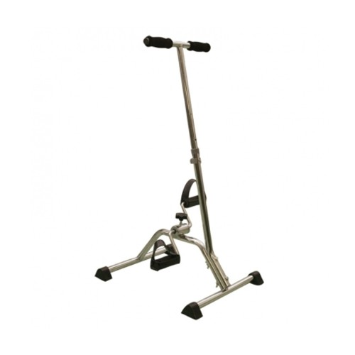 Exercise bikes/pedal trainers - Chromed Steel Pedal Board With Rehabilitation Handles With Rod 