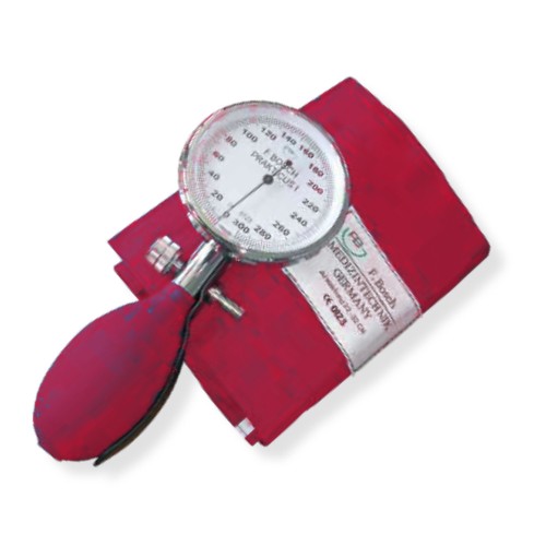 Sphygmomanometers/blood pressure monitors - Prakticus Two-tube Aneroid Sphygmomanometer
