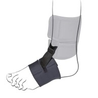 Dynamic Support Brace For Dangling Foot Spring-up Without Shoes