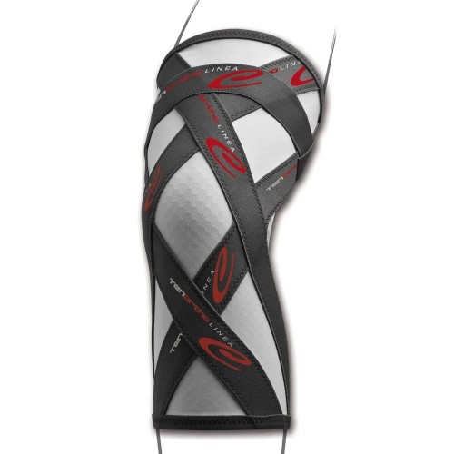 Knee braces - Knee Elastic Knee Brace In Carbon Fiber And Integrated Taping