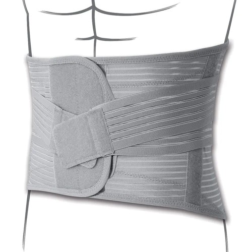 Trunk tutors - Grey Striped Lumbar Brace Corset Band