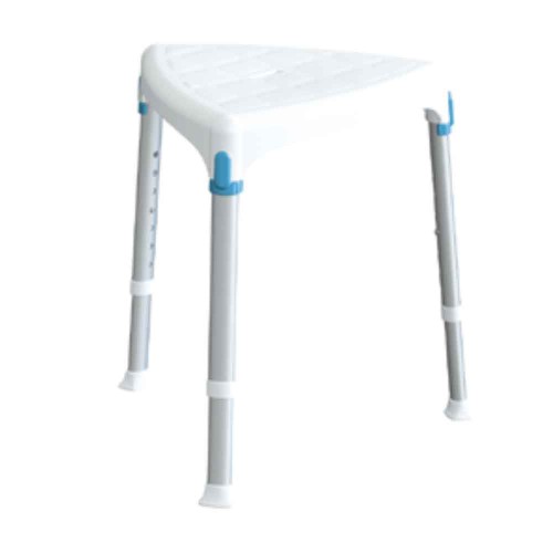 Bathroom aids for the disabled - Triangular Shower Stool Lux Line