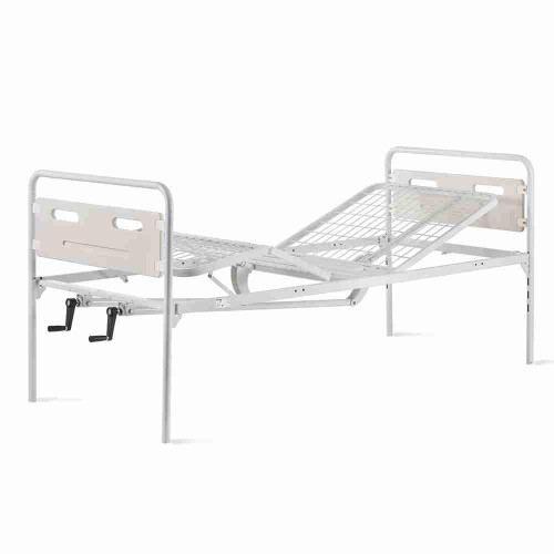 Letti da Degenza - Letto Degenza Ortopedico Euclide 4s Per Disabili 2 Snodi 3 Sezioni 1 Manovella
