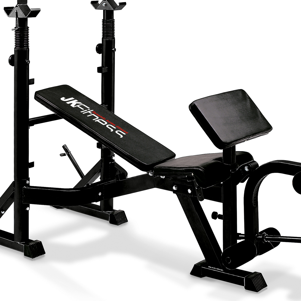 Gymnastic Benches - JK Fitness Adjustable Bench With Professional Barbell Holder Jk6070