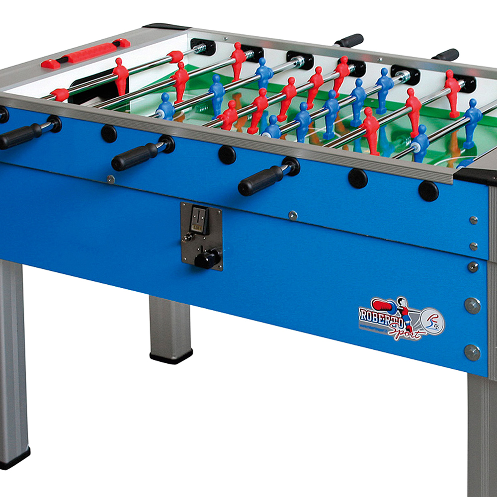 Indoor football table - Roberto Sport Calciobalilla Calcetto Biliardino New Camp Super Balilla Professionale Aste Rientranti