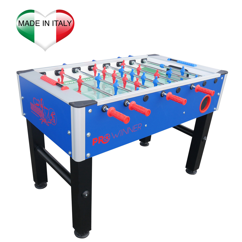 Calciobalilla da Interno - Roberto Sport Calciobalilla Calcetto Biliardino Pro Winner 2.0 Balilla Professionale Aste Rientranti