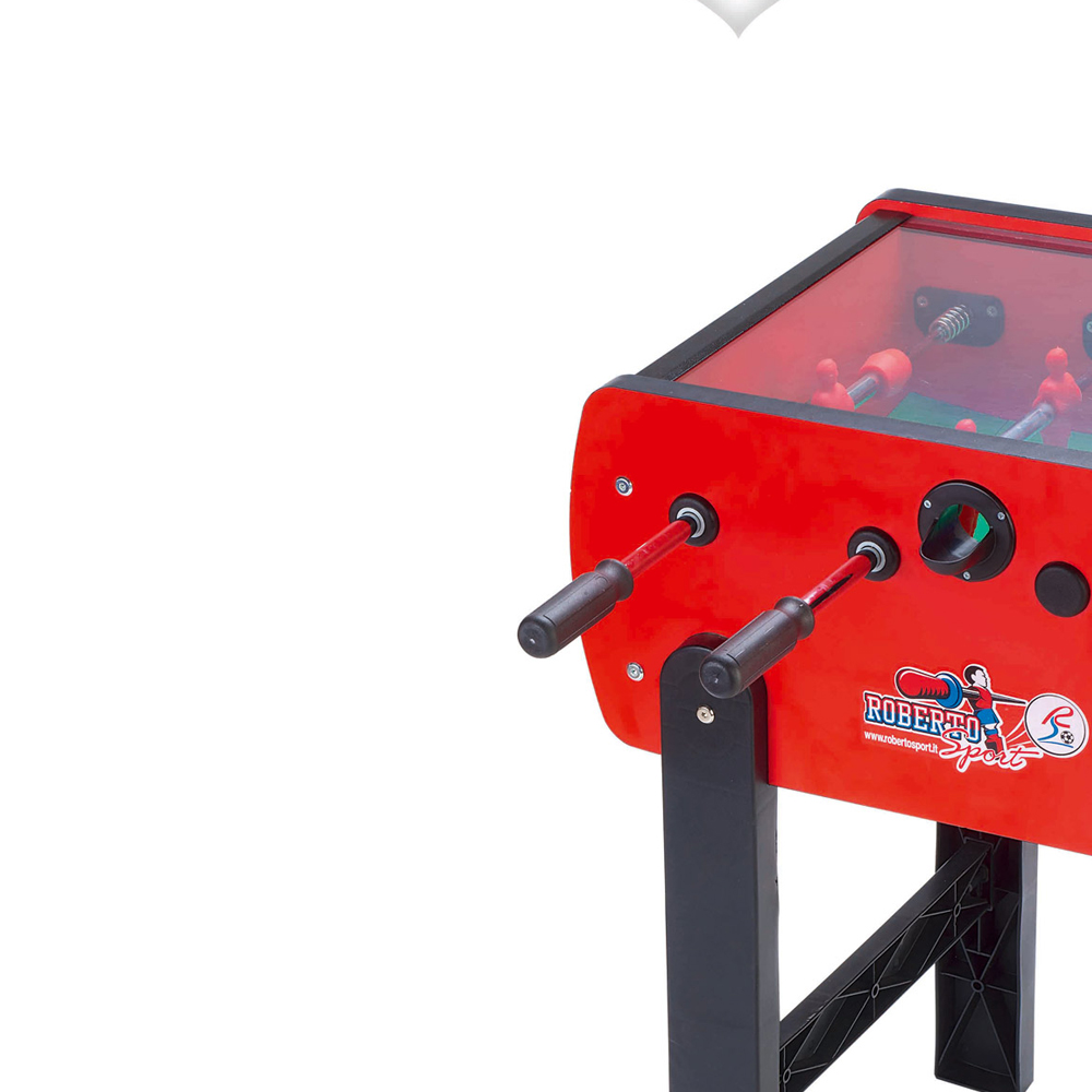 Indoor football table - Roberto Sport Calciobalilla Calcetto Biliardino Roby Cover Balilla Professionale Aste Rientranti