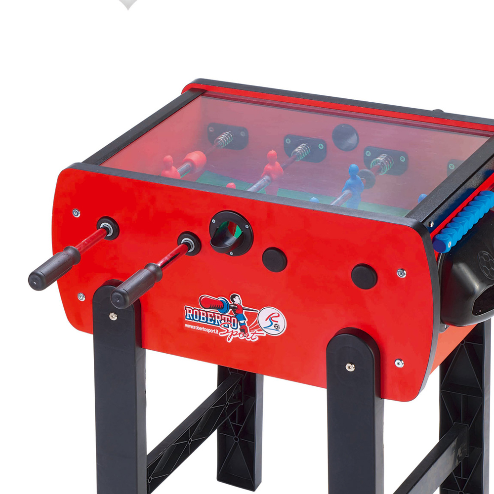 Indoor football table - Roberto Sport Calciobalilla Calcetto Biliardino Roby Cover Balilla Professionale Aste Rientranti