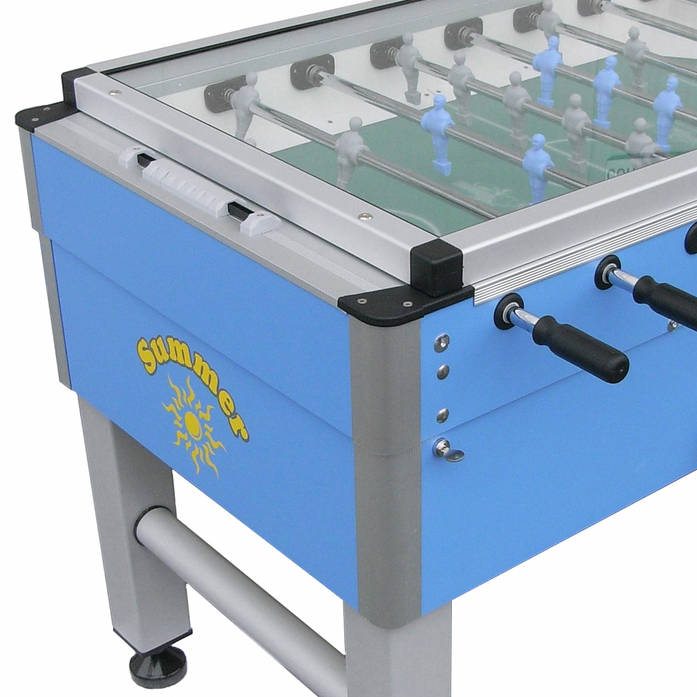 Outdoor football table - Roberto Sport Calciobalilla Calcetto Biliardino Summer Cover Balilla Professionale Aste Rientranti