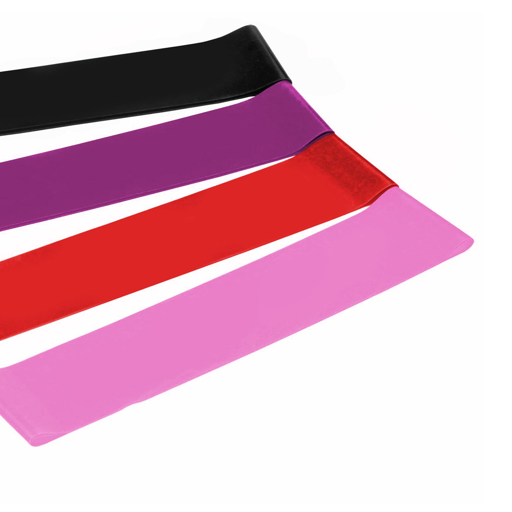 Pilates Fitness Equipment - JK Fitness Set Of 4 Loop Bands Sr-b Fitness Elastic Bands