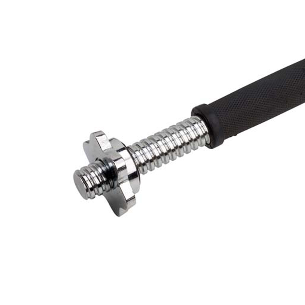 Handlebars - JK Fitness Loadable Handlebar Threaded In Chromed Steel 25mm