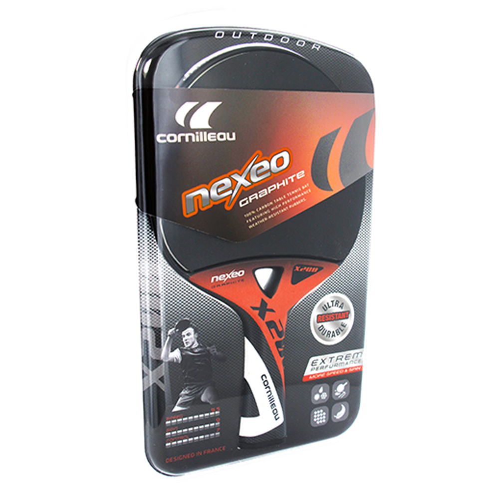 Ping Pong rackets - Cornilleau Table Tennis Racket Nexeo X200 Graphite