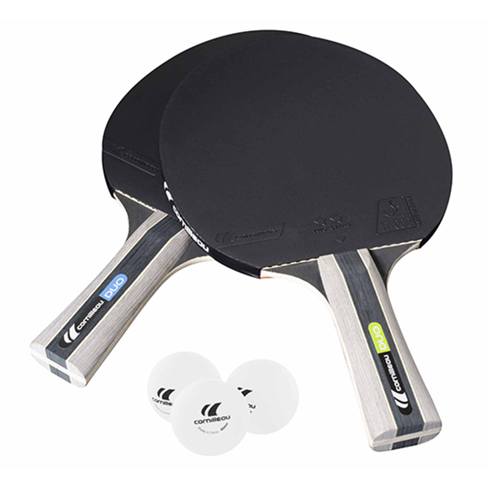 Ping Pong rackets - Cornilleau Set Ping Pong Sport Pack Duo 1 * Ittf (2 Rackets & 3 Balls)