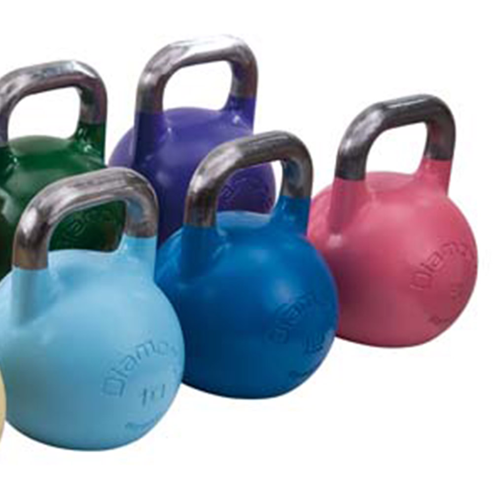 Kettlebell - Diamond Olympic Kettlebell En Acier Mat