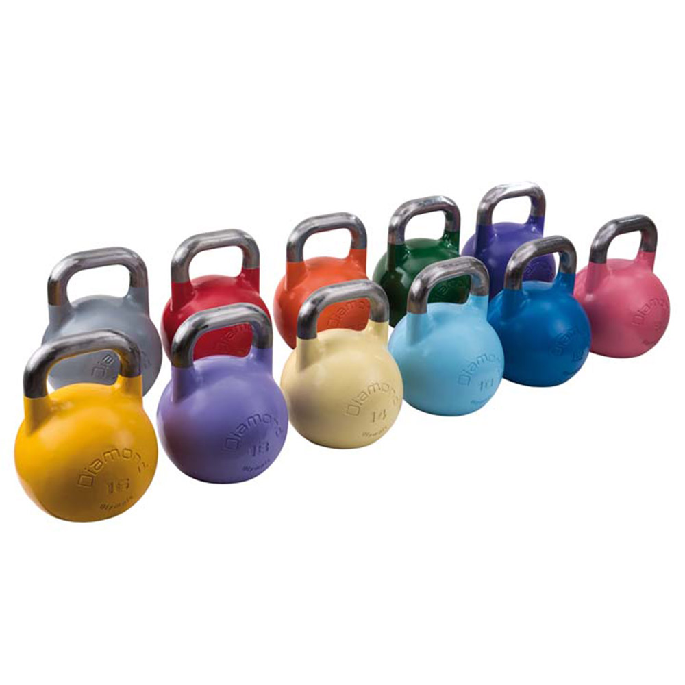 Kettlebell - Diamond Olympic Kettlebell En Acier Mat