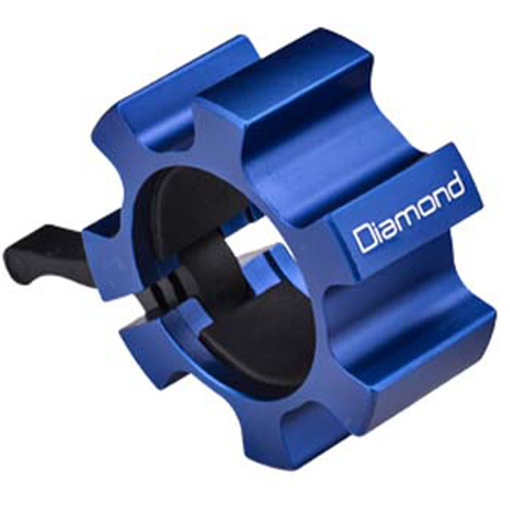 Gym accessories - Diamond Pair Of Aluminum Weight Stops With Collar