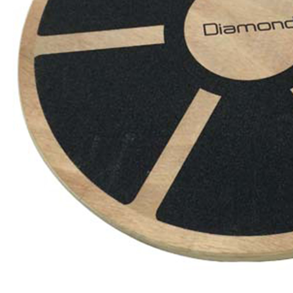 Functional Training - Diamond Round Balance Board Made Of Wood