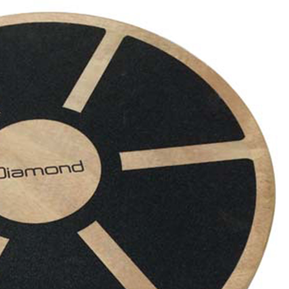 Functional Training - Diamond Round Balance Board Made Of Wood
