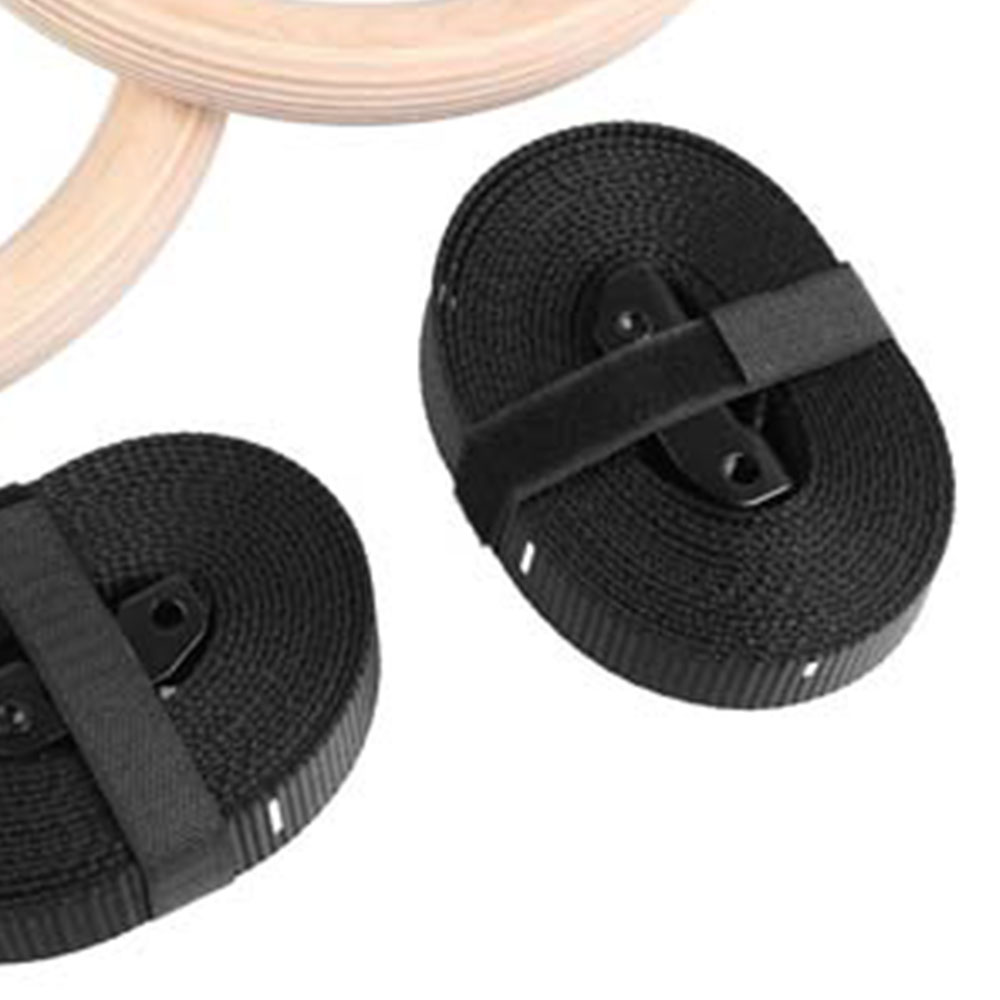 Functional Training - Diamond Pair Of Wooden Gymnastic Rings