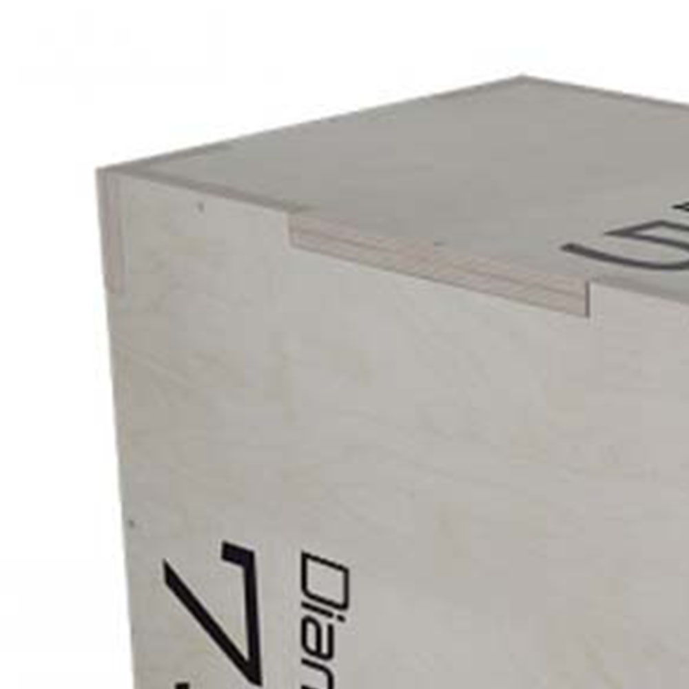 Plyometric platforms - Diamond Plyometric Plyo Box Natural Wood For Fitness And Pilates