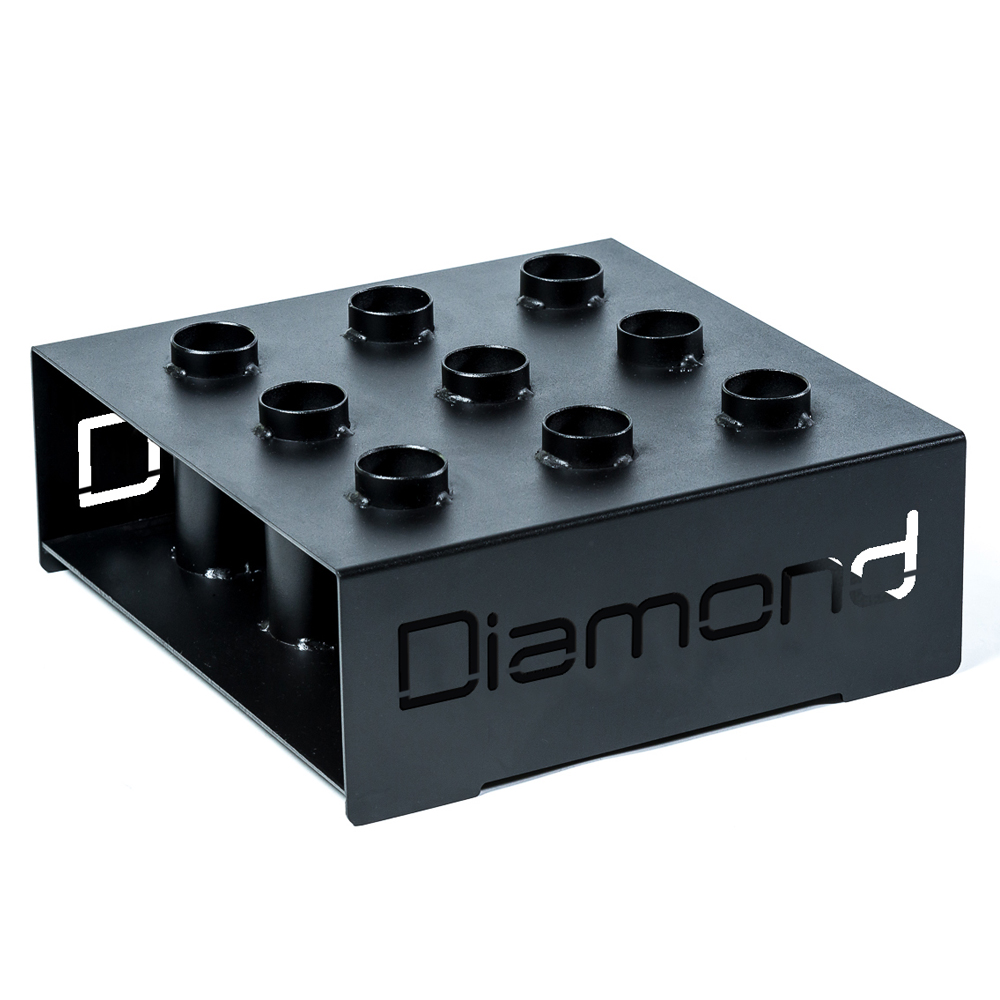 Support d'haltères - Diamond Rack Sol Haltères 9 Places