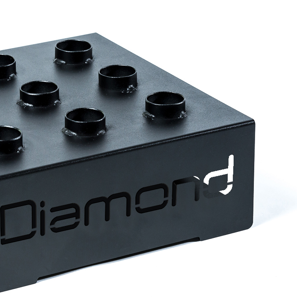 Support d'haltères - Diamond Rack Sol Haltères 9 Places