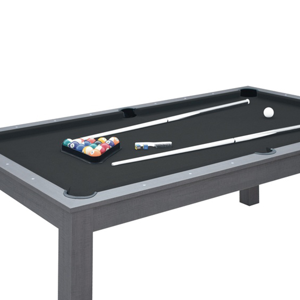 Billiard tables - Garlando Miami Oak Pool Table In Mdf And Covering Tops